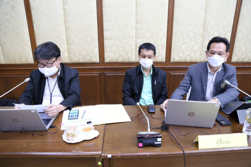 การประชุมคณะข้าราชการระดับผู้บริหาร ครั้งที่ 1/2566 ณ ห้องดำริอิศรานุวรรต สำนักงานการตรวจเงินแผ่นดิน และผ่านระบบออนไลน์