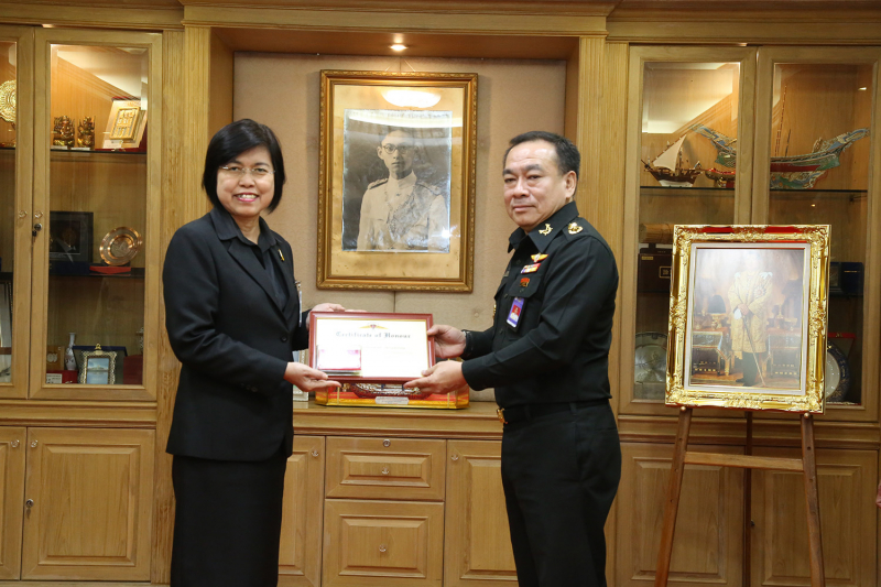 พิธีรับมอบเครื่องหมายแสดงความสามารถฯ ณ สตง.