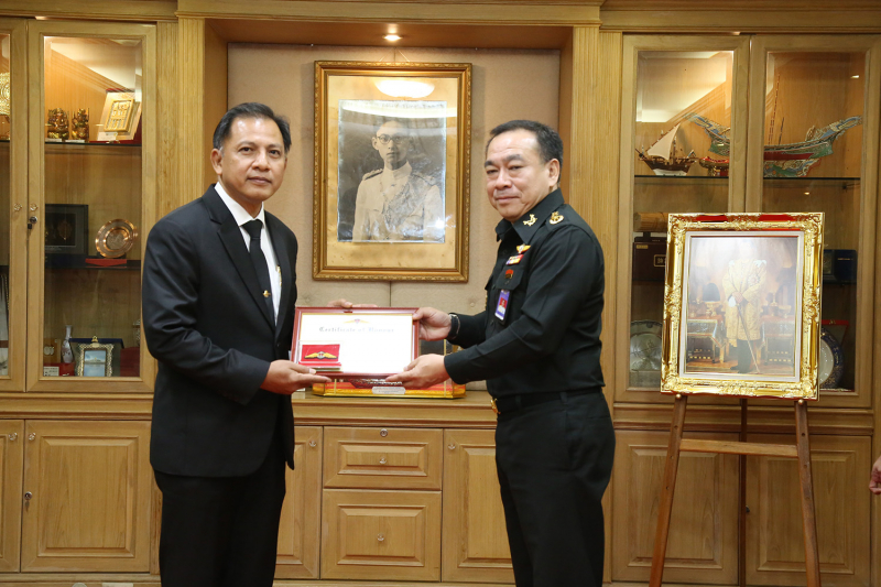 พิธีรับมอบเครื่องหมายแสดงความสามารถฯ ณ สตง.