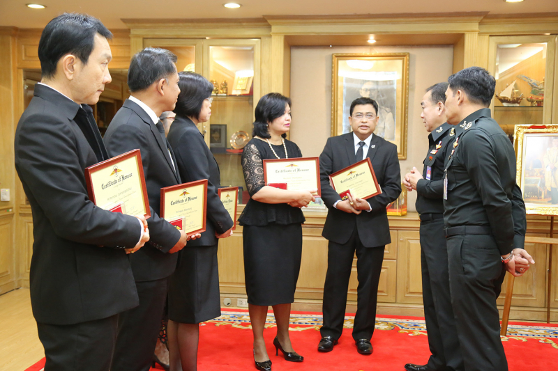 พิธีรับมอบเครื่องหมายแสดงความสามารถฯ ณ สตง.