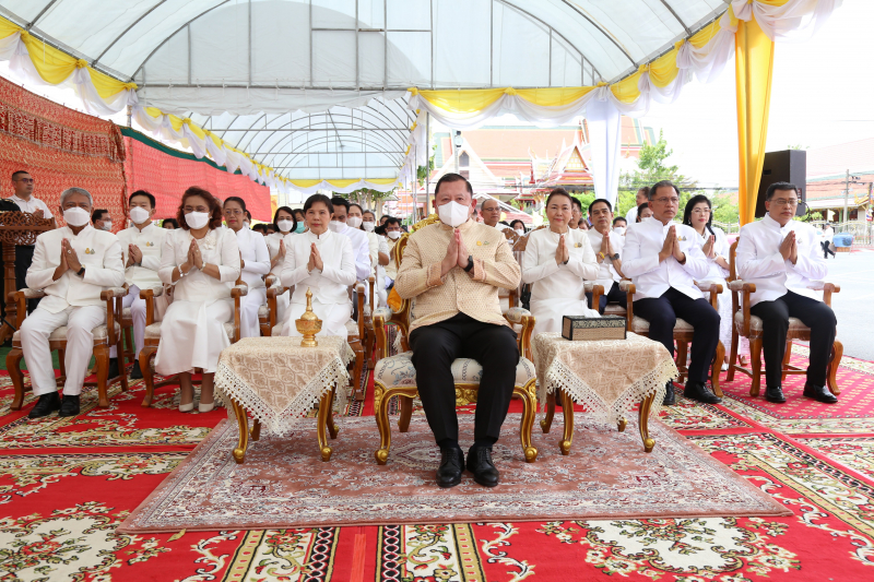 พิธีเททองหล่อพระพุทธโสธร รุ่น มงคลแผ่นดิน 108