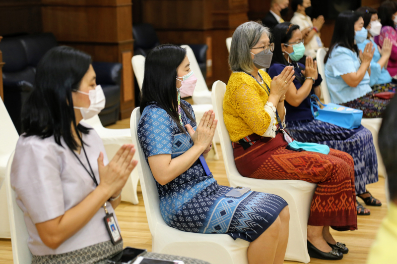 กิจกรรมเนื่องในโอกาสปีใหม่ พุทธศักราช 2565 ณ สำนักงานการตรวจเงินแผ่นดิน