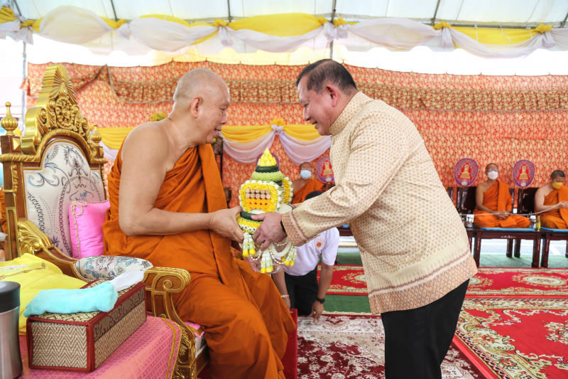 พิธีเททองหล่อพระพุทธโสธร รุ่น มงคลแผ่นดิน 108