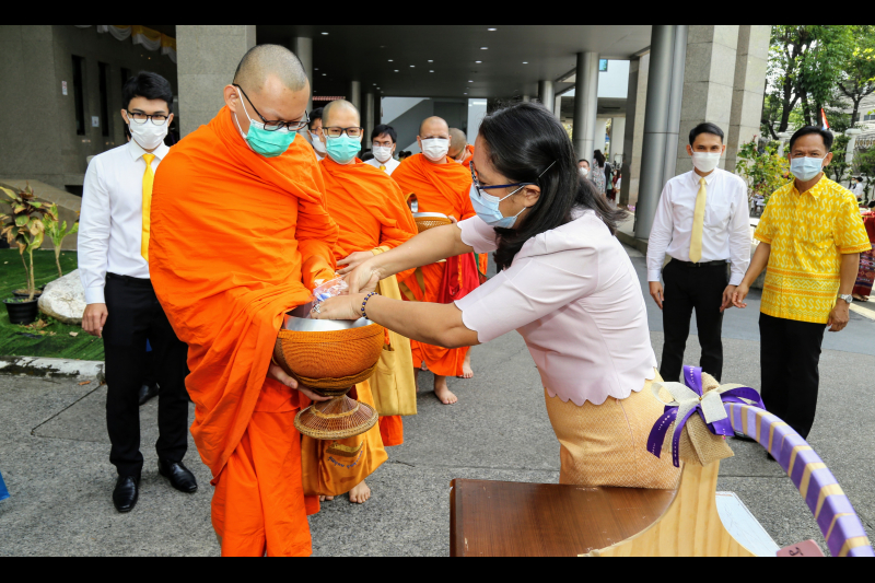 กิจกรรมเนื่องในโอกาสปีใหม่ พุทธศักราช 2565 ณ สำนักงานการตรวจเงินแผ่นดิน