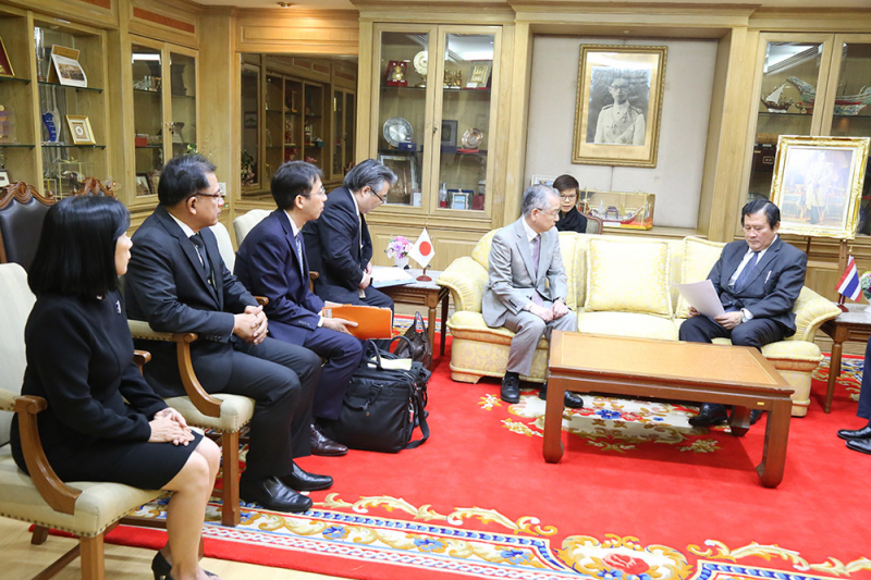 สตง.ญี่ปุ่น เยี่ยมคารวะและหารือเรื่องการบริหารพัฒนาศักยภาพของ ASOSI