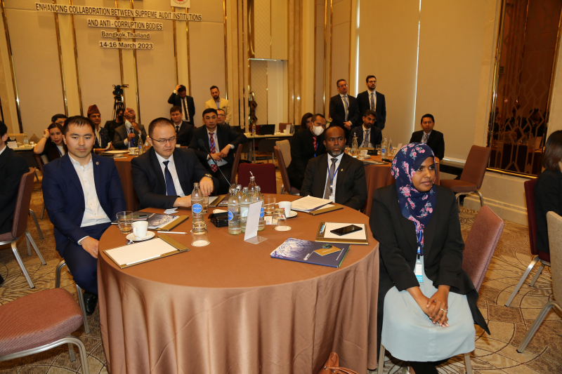 พิธีปิดการประชุมเชิงปฏิบัติการ หัวข้อ “การเสริมสร้างความร่วมมือระหว่างองค์กรตรวจเงินแผ่นดินและหน่วยงานต่อต้านการทุจริตเพื่อป้องก