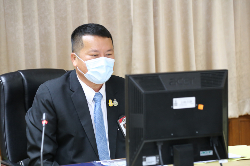 การประชุมร่วมระหว่างผู้ว่าการตรวจเงินแผ่นดินและผู้ว่าการรถไฟแห่งประเทศไทย โครงการก่อสร้างอาคารที่ทำการสำนักงานการตรวจเงินแผ่นดิน