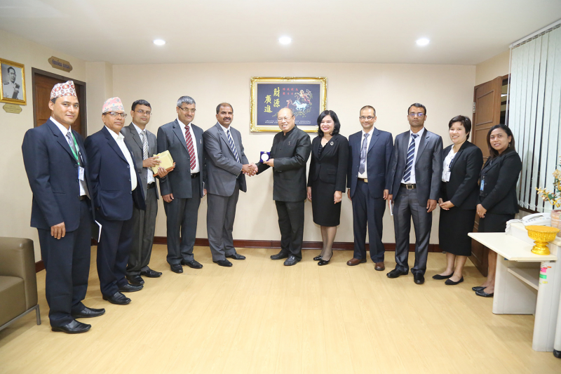 สตง.เนปาล เยี่ยมคารวะและแลกเปลี่ยนความรู้