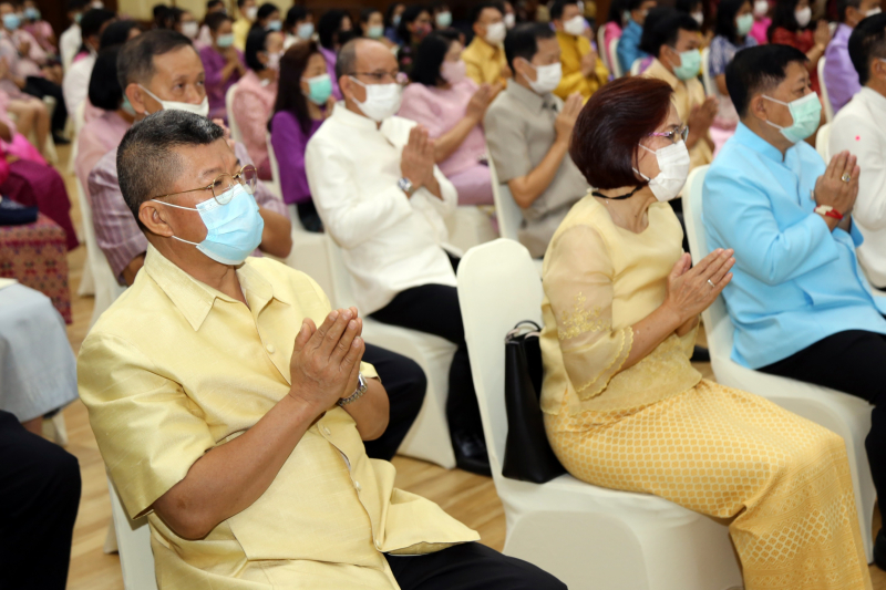 พิธีเจริญพระพุทธมนต์เพื่อความเป็นสวัสดิมงคล เนื่องในเทศกาลขึ้นปีใหม่ไทย (วันสงกรานต์) พุทธศักราช 2564