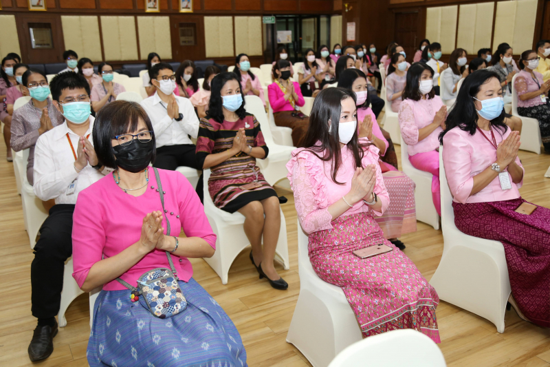 พิธีเจริญพระพุทธมนต์เพื่อความเป็นสวัสดิมงคล เนื่องในเทศกาลขึ้นปีใหม่ไทย (วันสงกรานต์) พุทธศักราช 2564