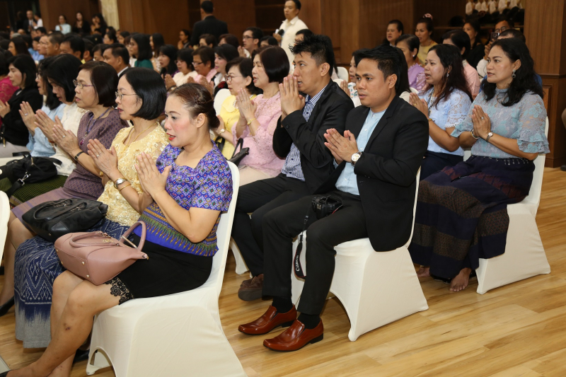 พิธีเจริญพระพุทธมนต์เพื่อความเป็นสวัสดิมงคลเนื่องในโอกาสปีใหม่ พ.ศ.2562