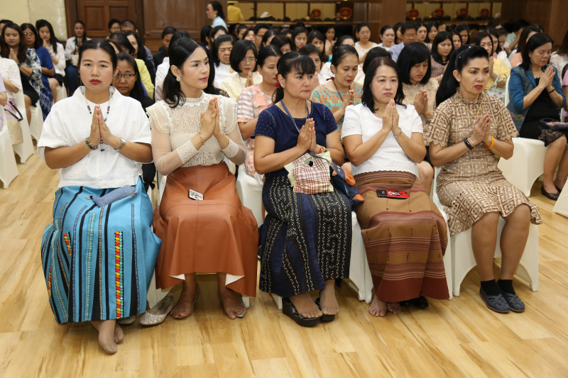 พิธีเจริญพระพุทธมนต์เพื่อความเป็นสวัสดิมงคลเนื่องในโอกาสปีใหม่ พ.ศ.2562