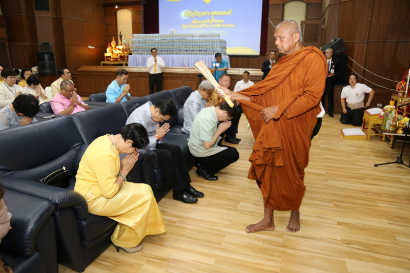 พิธีเจริญพระพุทธมนต์เพื่อความเป็นสวัสดิมงคลเนื่องในโอกาสปีใหม่ พ.ศ.2562