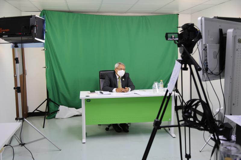 นายสรรเสริญ พลเจียก กรรมการตรวจเงินแผ่นดิน ให้เกียรติเป็นวิทยากรบรรยาย ในโครงการพัฒนาข้าราชการใหม่ ปีงบประมาณ พ.ศ. 2564