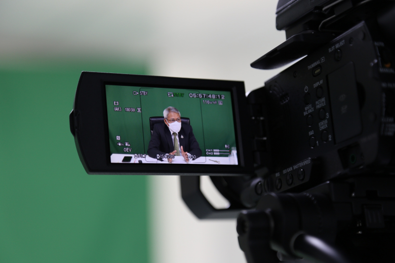 นายสรรเสริญ พลเจียก กรรมการตรวจเงินแผ่นดิน ให้เกียรติเป็นวิทยากรบรรยาย ในโครงการพัฒนาข้าราชการใหม่ ปีงบประมาณ พ.ศ. 2564