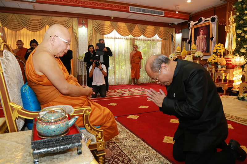 พิธีสวดพระพุทธมนต์ถวายพระราชกุศล   แด่พระบาทสมเด็จพระปรมินทรมหาภูมิพลอดุลยเดช มหิตลาธิเบศรรามาธิบดี จักรีนฤบดินทร สยามินทราธิราช