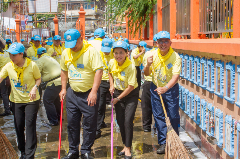กิจกรรมจิตอาสาพัฒนาเพื่อถวายพระราชกุศลและน้อมรำลึกในพระมหากรุณาธิคุณของพระมหากษัตริย์ไทย