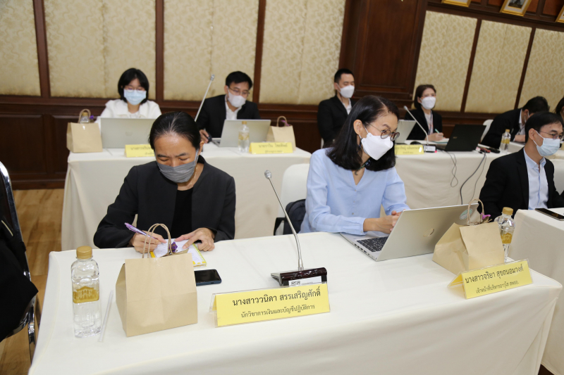 การประชุมหารือแนวทางการดำเนินการตามพระราชบัญญัติการปฏิบัติงานอิเล็กทรอนิกส์ พ.ศ. 2565 ณ สำนักงานการตรวจเงินแผ่นดิน