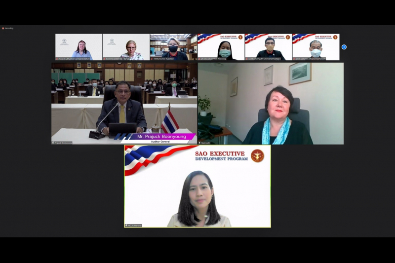 การศึกษาดูงานระหว่างประเทศ (Long–Distance Training) ระหว่างสำนักงานการตรวจเงินแผ่นดินและสำนักงานการตรวจเงินแผ่นดิน ประเทศลิทัวเน