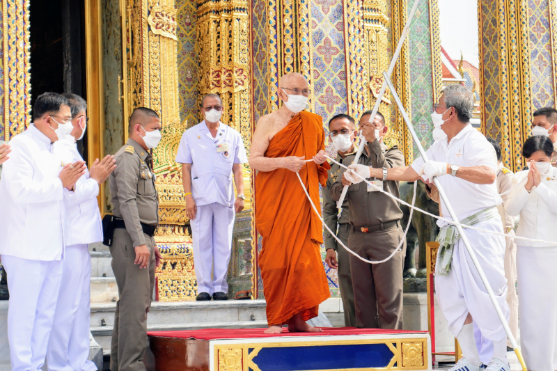  สมเด็จพระอริยวงศาคตญาณ สมเด็จพระสังฆราช สกลมหาสังฆปริณายก ทรงเป็นประธานในพิธีเททองหล่อองค์พระพุทธโสธร รุ่น มงคลแผ่นดิน 108 ณ วั