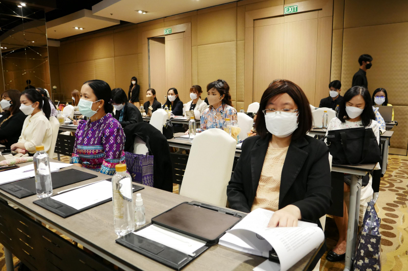 ผู้เข้ารับการอบรม หลักสูตร “แนวทางการประเมินผลการใช้จ่ายเงินและทรัพย์สิน”