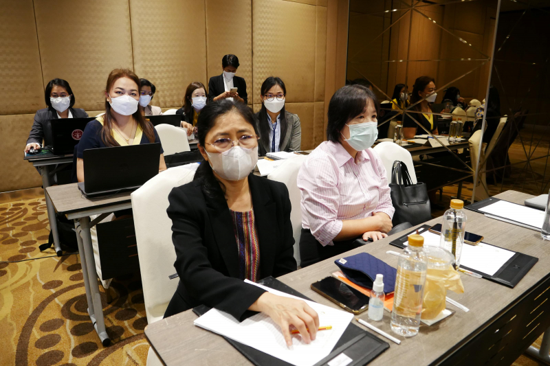 ผู้เข้ารับการอบรม หลักสูตร “แนวทางการประเมินผลการใช้จ่ายเงินและทรัพย์สิน”