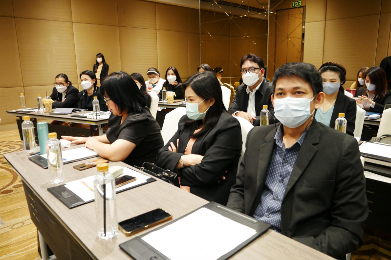 ผู้เข้ารับการอบรม หลักสูตร “แนวทางการประเมินผลการใช้จ่ายเงินและทรัพย์สิน”