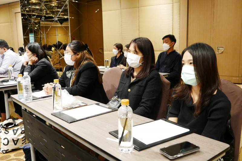 ผู้เข้ารับการอบรม หลักสูตร “แนวทางการประเมินผลการใช้จ่ายเงินและทรัพย์สิน”