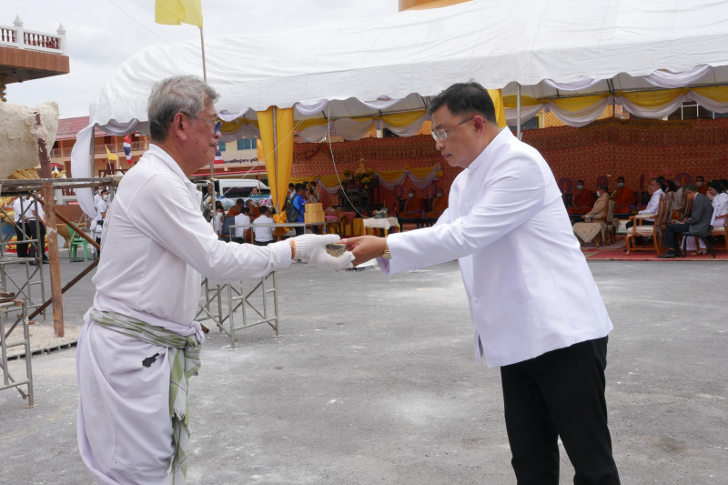 พิธีเททองหล่อพระพุทธโสธร รุ่น มงคลแผ่นดิน 108