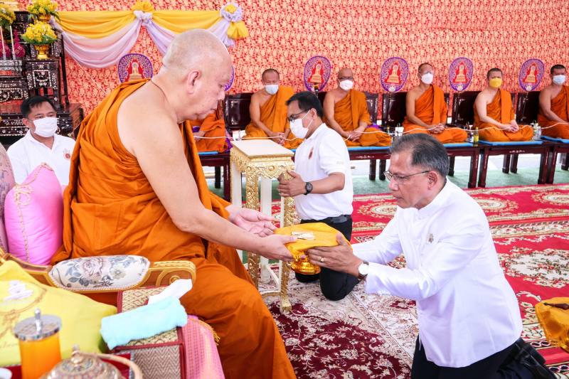 พิธีเททองหล่อพระพุทธโสธร รุ่น มงคลแผ่นดิน 108