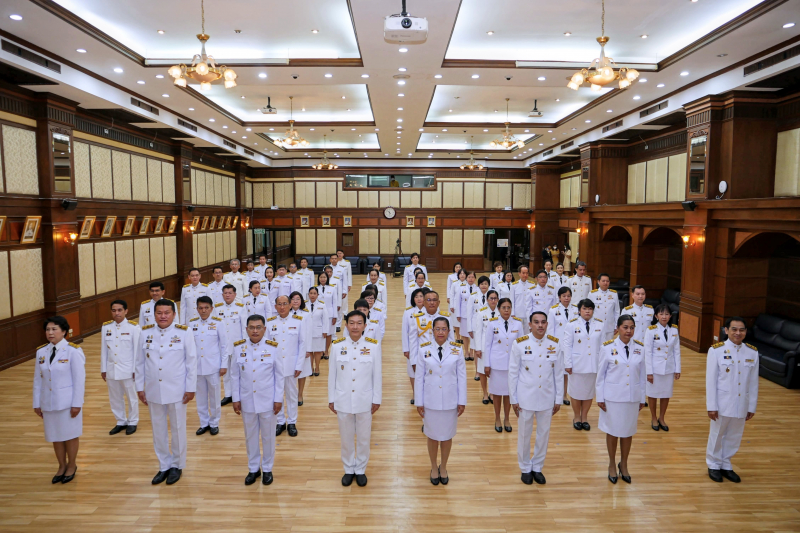  พิธีถวายสัตย์ปฏิญาณเพื่อเป็นข้าราชการที่ดีและพลังของแผ่นดิน