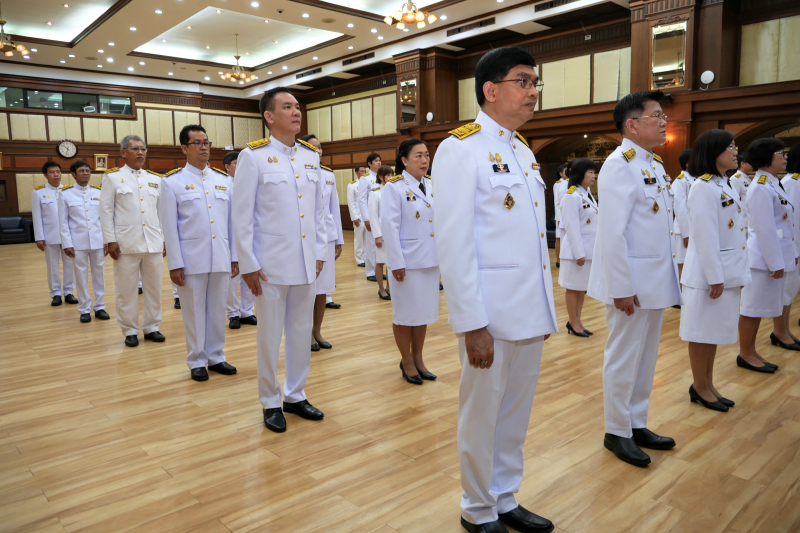  พิธีถวายสัตย์ปฏิญาณเพื่อเป็นข้าราชการที่ดีและพลังของแผ่นดิน
