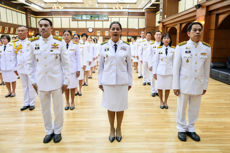  พิธีถวายสัตย์ปฏิญาณเพื่อเป็นข้าราชการที่ดีและพลังของแผ่นดิน