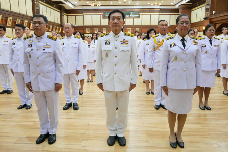  พิธีถวายสัตย์ปฏิญาณเพื่อเป็นข้าราชการที่ดีและพลังของแผ่นดิน
