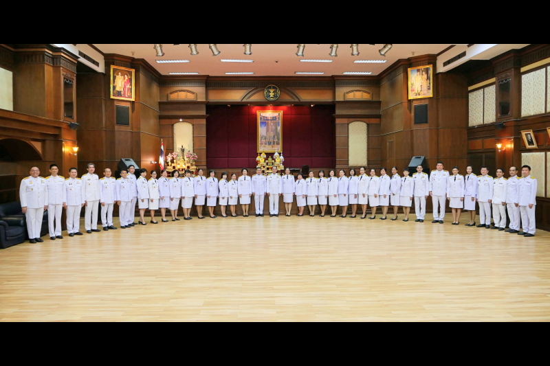  พิธีถวายสัตย์ปฏิญาณเพื่อเป็นข้าราชการที่ดีและพลังของแผ่นดิน