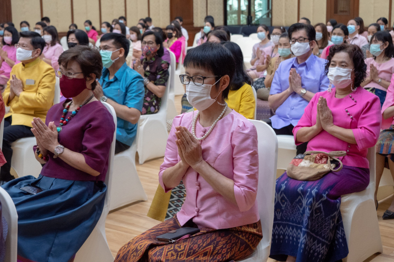 พิธีเจริญพระพุทธมนต์เพื่อความเป็นสวัสดิมงคล เนื่องในเทศกาลขึ้นปีใหม่ไทย (วันสงกรานต์) พุทธศักราช 2564
