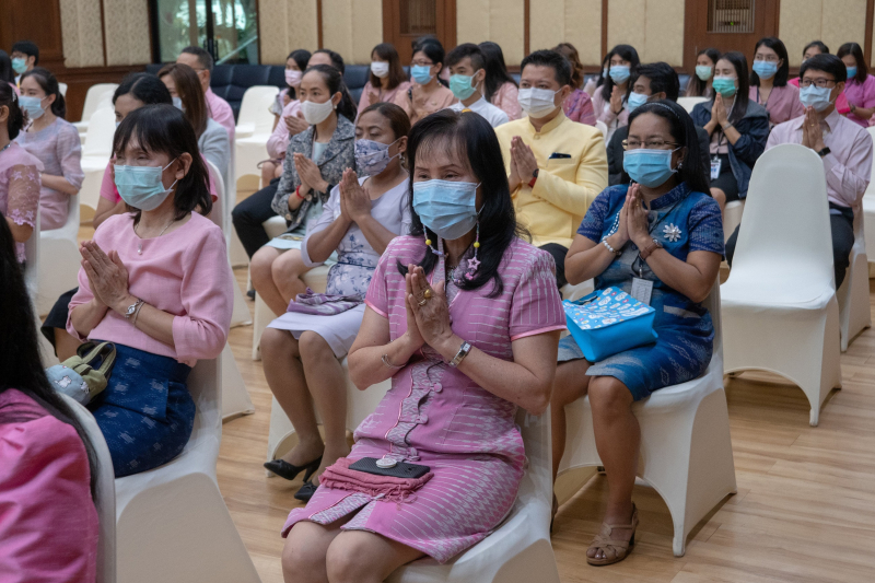 พิธีเจริญพระพุทธมนต์เพื่อความเป็นสวัสดิมงคล เนื่องในเทศกาลขึ้นปีใหม่ไทย (วันสงกรานต์) พุทธศักราช 2564