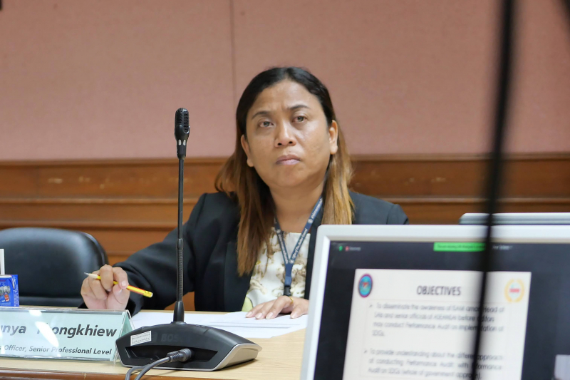 การประชุมประจำวาระ 2 ปี ของคณะกรรมการด้านการแบ่งปันความรู้ของ ASEANSAI ครั้งที่ 2 แบบออนไลน์