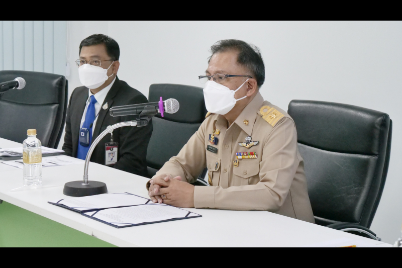 พิธีเปิดโครงการประชุมสัมมนาผู้บริหารและข้าราชการสำนักงานการตรวจเงินแผ่นดินเพื่อรับฟังความคิดเห็นและข้อเสนอแนะต่อร่างมาตรการทางแพ