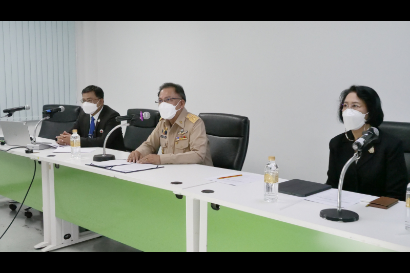 พิธีเปิดโครงการประชุมสัมมนาผู้บริหารและข้าราชการสำนักงานการตรวจเงินแผ่นดินเพื่อรับฟังความคิดเห็นและข้อเสนอแนะต่อร่างมาตรการทางแพ