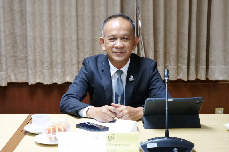 การประชุมผู้ตรวจเงินแผ่นดิน ครั้งที่ 1/2566 ณ ห้องคำนึงชาญเลขา สำนักงานการตรวจเงินแผ่นดิน      