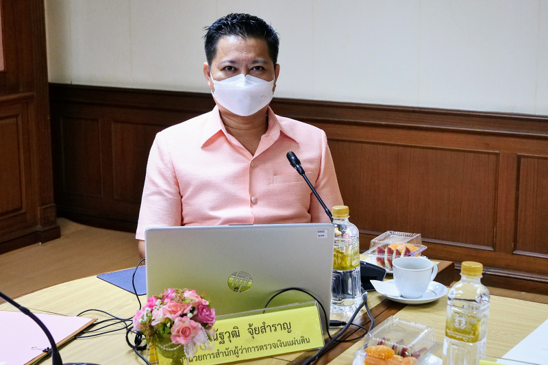 การประชุมผู้ตรวจเงินแผ่นดิน ครั้งที่ 1/2566 ณ ห้องคำนึงชาญเลขา สำนักงานการตรวจเงินแผ่นดิน      