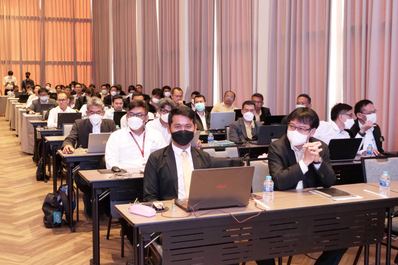 พิธีเปิดโครงการฝึกอบรม หลักสูตร “การพัฒนาผู้ตรวจสอบทางวิศวกรรม” รุ่นที่ 2 ณ โรงแรมเบสท์ เวสเทิร์น จตุจักร กรุงเทพมหานคร