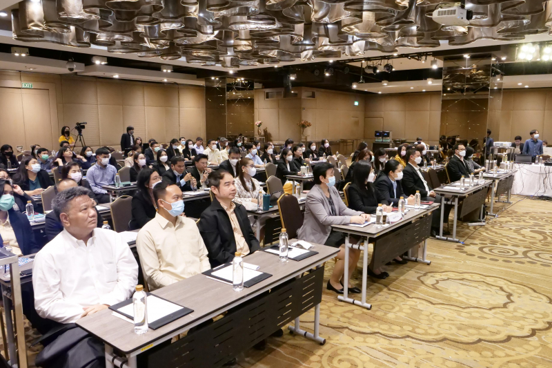 พิธีเปิดโครงการสัมมนา คู่มือการตรวจสอบผลสัมฤทธิ์และประสิทธิภาพการดำเนินงาน