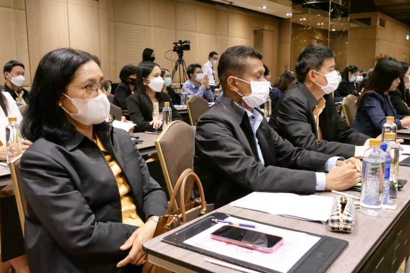 พิธีเปิดโครงการสัมมนา คู่มือการตรวจสอบผลสัมฤทธิ์และประสิทธิภาพการดำเนินงาน