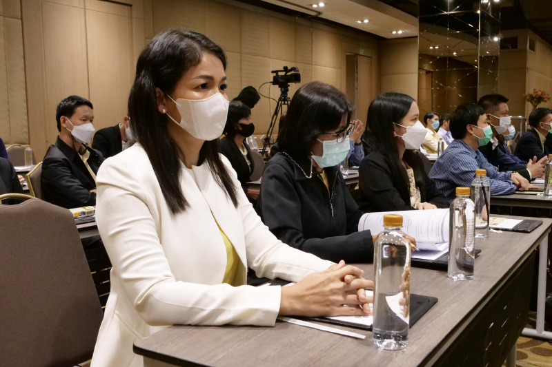 พิธีเปิดโครงการสัมมนา คู่มือการตรวจสอบผลสัมฤทธิ์และประสิทธิภาพการดำเนินงาน