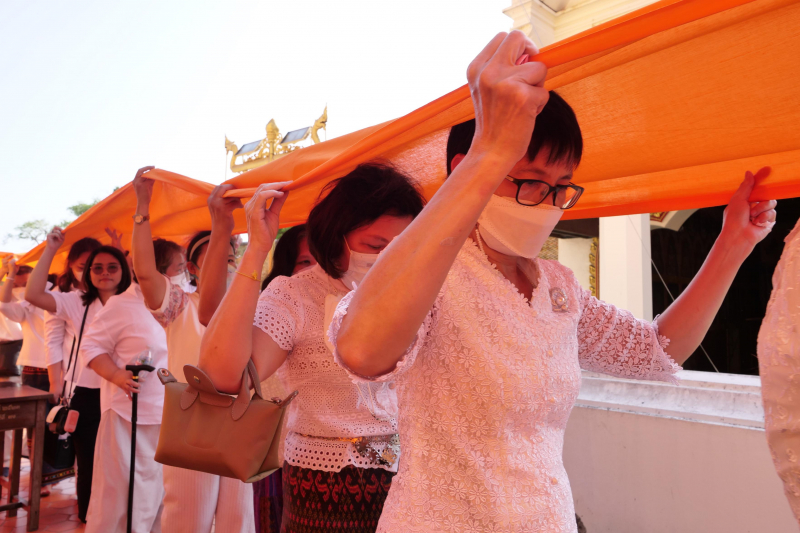 พิธีอธิษฐานจิตมวลสาร แผ่นจาร และแผ่นดวงชะตา 