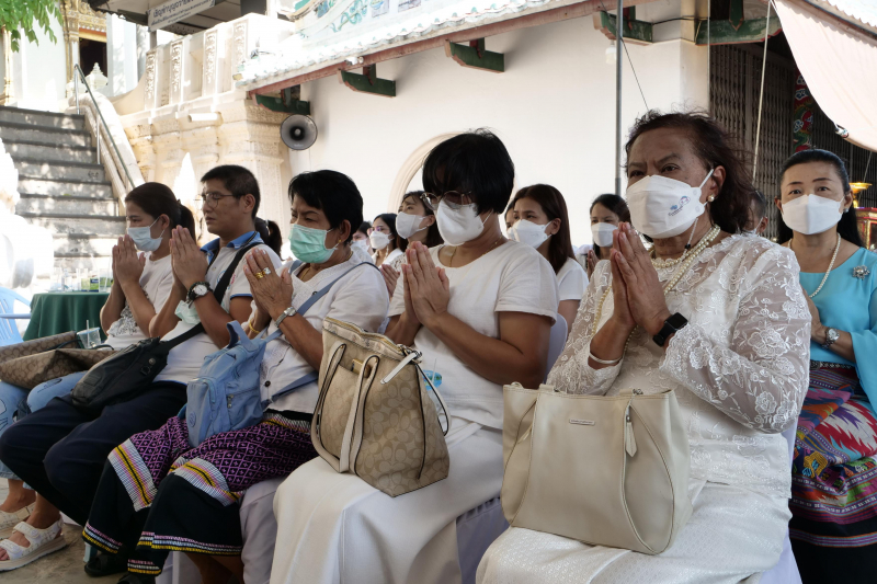 พิธีอธิษฐานจิตมวลสาร แผ่นจาร และแผ่นดวงชะตา 