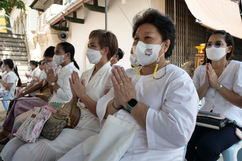 พิธีอธิษฐานจิตมวลสาร แผ่นจาร และแผ่นดวงชะตา 