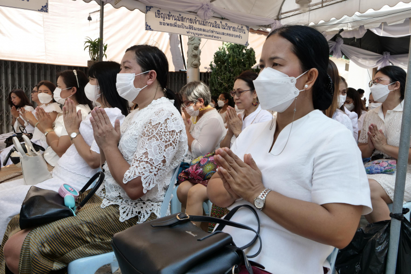 พิธีอธิษฐานจิตมวลสาร แผ่นจาร และแผ่นดวงชะตา 